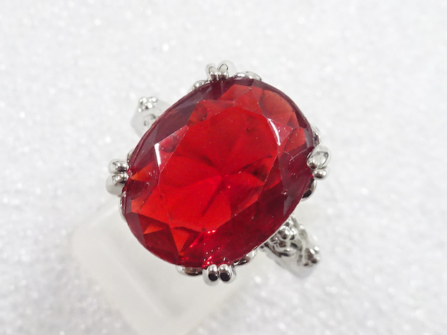 色石　指輪(18.5号)